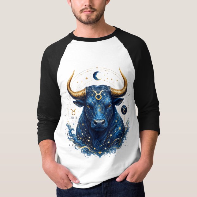 Camisa Celeste Touro Touro Design  (Frente)