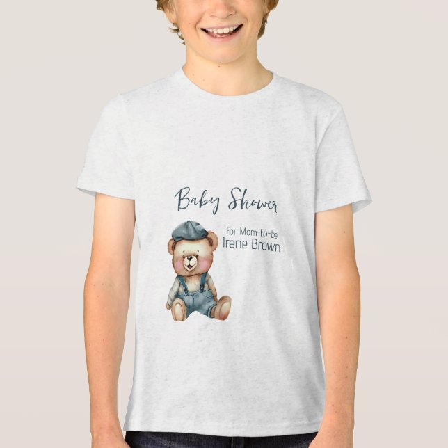 Camisa-Chá de fraldas Encantada (Frente)