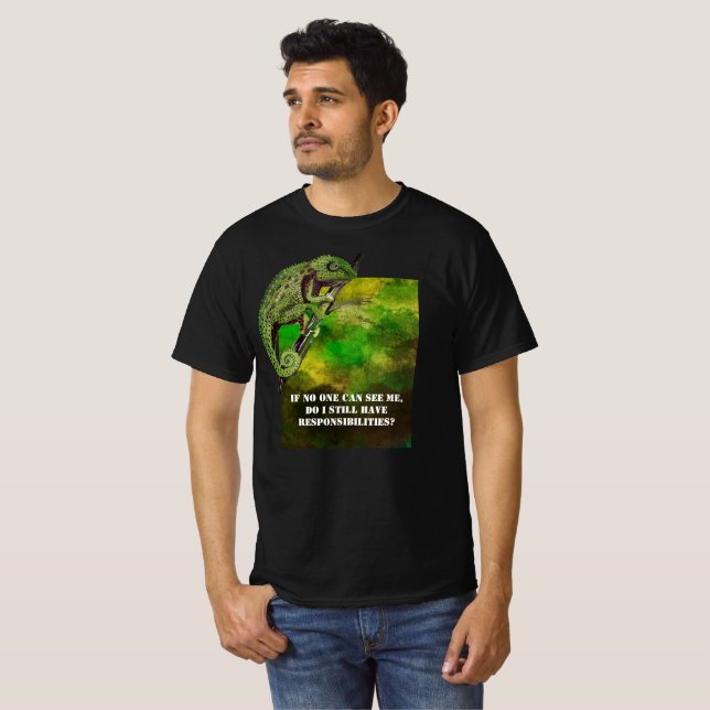 Camisa Chameleon de Responsabilidades Invisíveis (Frente Completa)