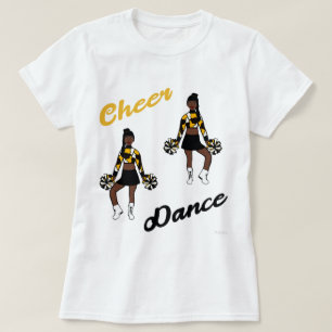 Camisa Cheer/ Dança (Camo Amarelo)