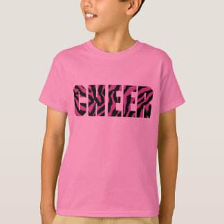Camisa Cheerleading da zebra