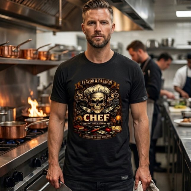 Camisa Chef Pride (Criador carregado)
