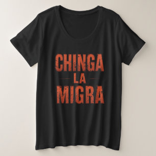 Camisa Chinga La Migra - Protesto e Ativismo Negro