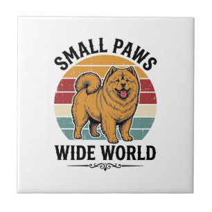 Camisa Chow Chow Pequenas Patinhas Mundo Amplo Cac