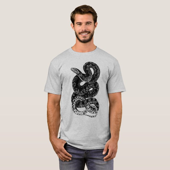 Camisa Cinza e preto de homem (Frente Completa)