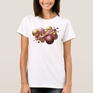 Camisa Citação ALEGRIA DE NATAL Vermelha Marcante