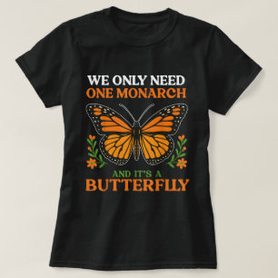 Camisa Citação Borboleta Monarca Amante da Naturez