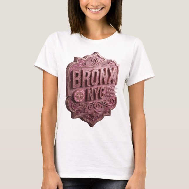 Camisa Citação Striking Pink BRONX NYC (Frente)