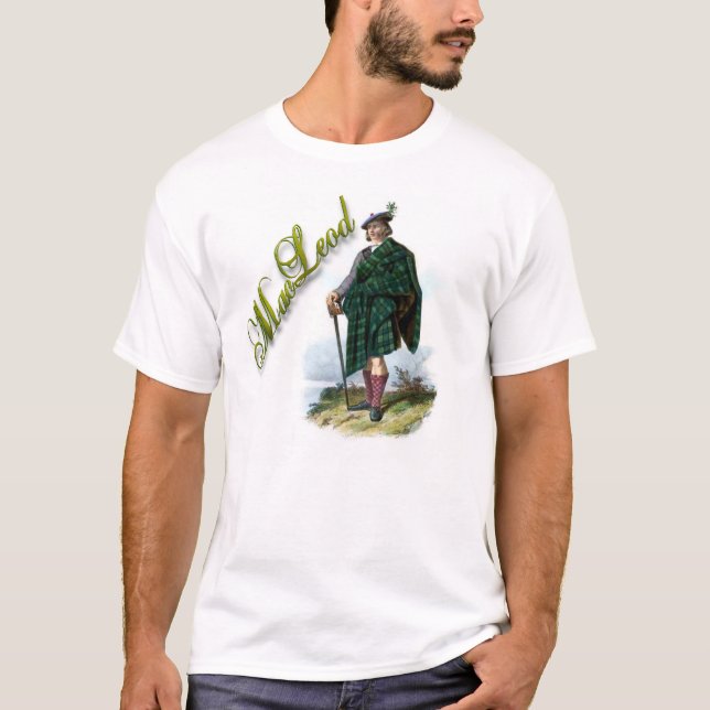 Camisa Clan MacLeod Sonho Escocês (Frente)