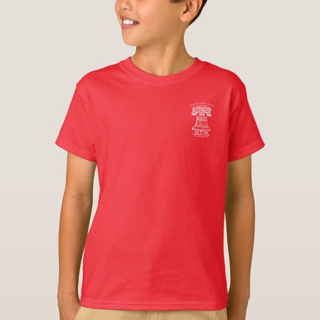 Camisa Classe B Infantil - Vermelho (Frente)