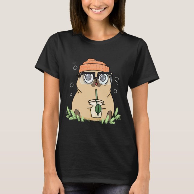 Camisa Clássica Beanie Pug 476 (Frente)