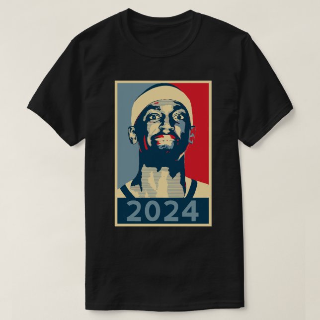 Camisa Clássica BOBBY POTUS 2024 (Frente do Design)