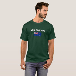 Camisa clássica da bandeira de Nova Zelândia