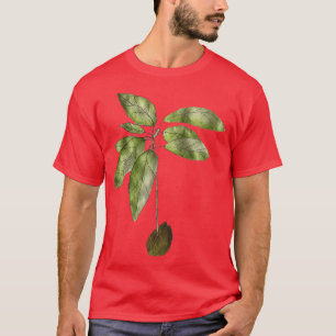 Camisa Clássica da Planta Avocado