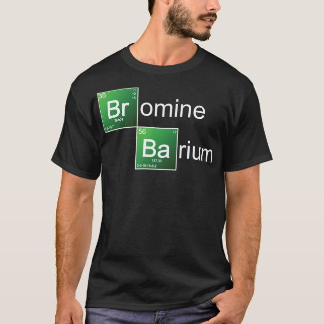 Camisa Clássica de Bromine Barium (Frente)