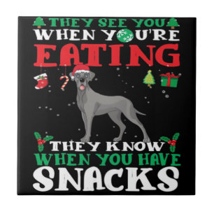 Camisa clássica de Natal divertida do Great Dane
