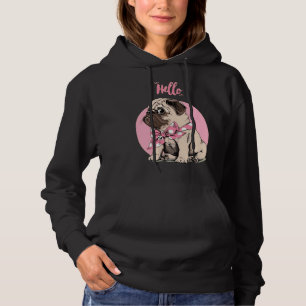 Camisa Clássica de Pug Suado de Hallo 65