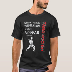 Camisa Clássica de Tang Soo Do Presente de Karatê