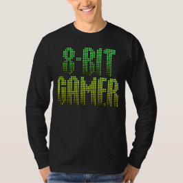 camisa clássica do jogo de vídeo do Gamer 8bit