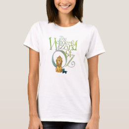 Camisa Clássica do Mágico de Oz - Leão Covarde & T