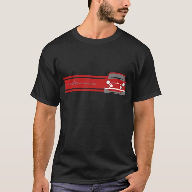 Camisa clássica dos homens mini t (Frente)