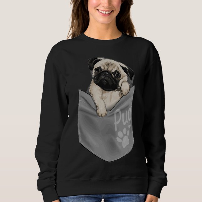 Camisa Clássica Pocket Pug 47 (Frente)