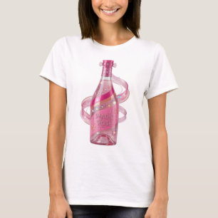 Camisa Clássica Prata com Design MAGIC ROS