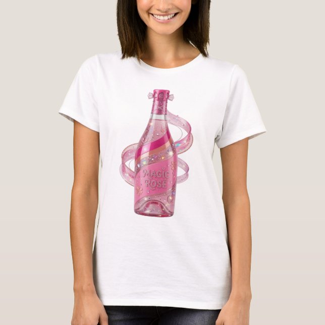 Camisa Clássica Prata com Design MAGIC ROS (Frente)