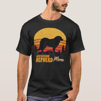 Camisa Clássica Vintage Retro Mãe do Cão de Pastor