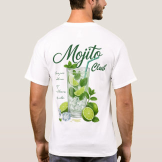 Camisa Clube de Coquetel Mojito | Amante de Bebida