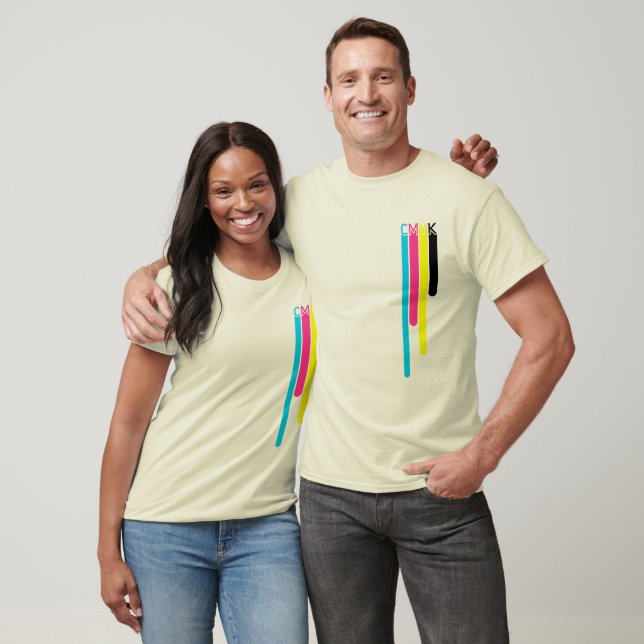 Camisa CMYK Colors (Unissex)