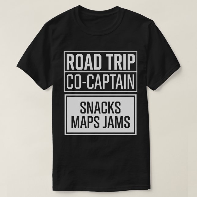 Camisa Co-Capitão Trip Rodoviária - Snacks Maps Ja (Frente do Design)