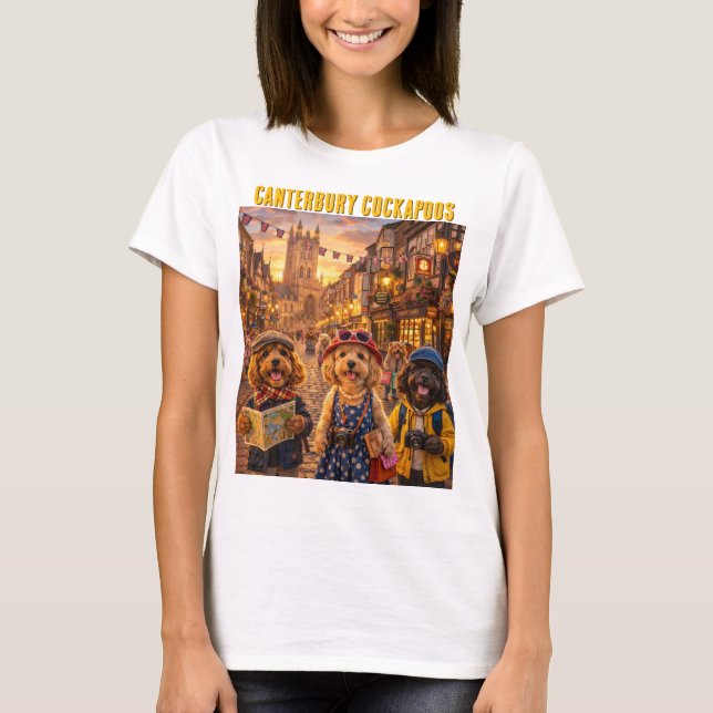 Camisa Cockapoo Canterbury Presente Divertido para (Frente)