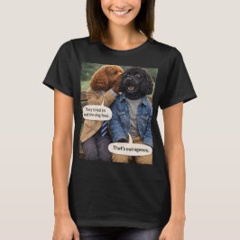 Camisa Cockapoo Sussurrante | Presente engraçado p