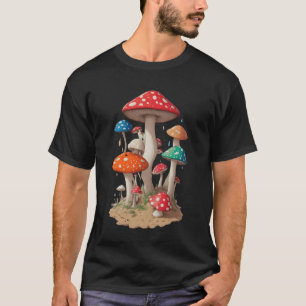 Camisa Cogumelo Mágico Camisa Hippie Micologia