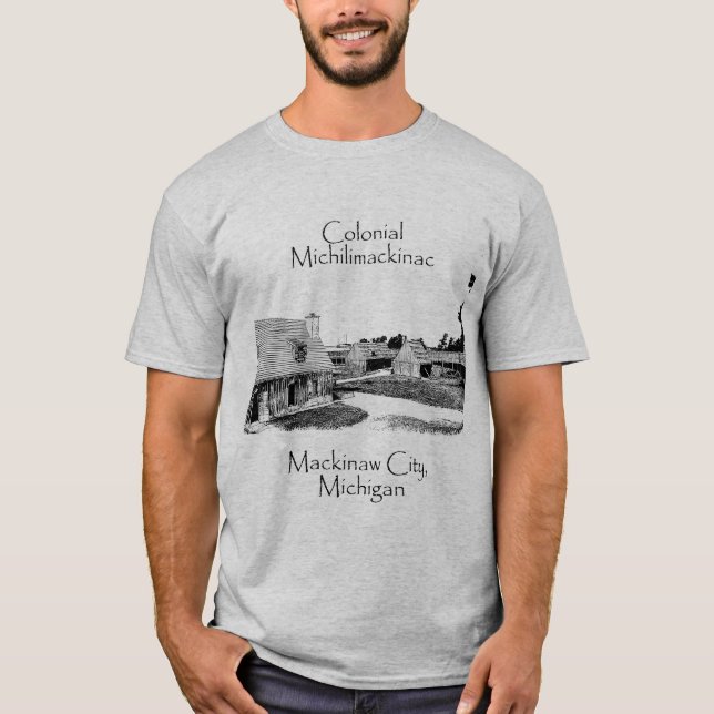 Camisa Colonial Michilimackinac (Frente)