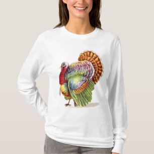 Camisa colorida de Turquia da acção de graças