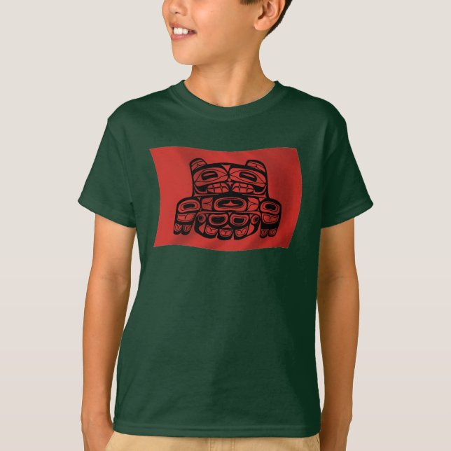 Camisa com a Bandeira da Tribo Skagit (Frente)