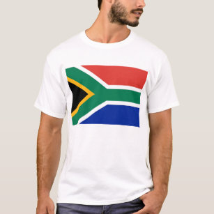 Camisa com bandeira da África do Sul