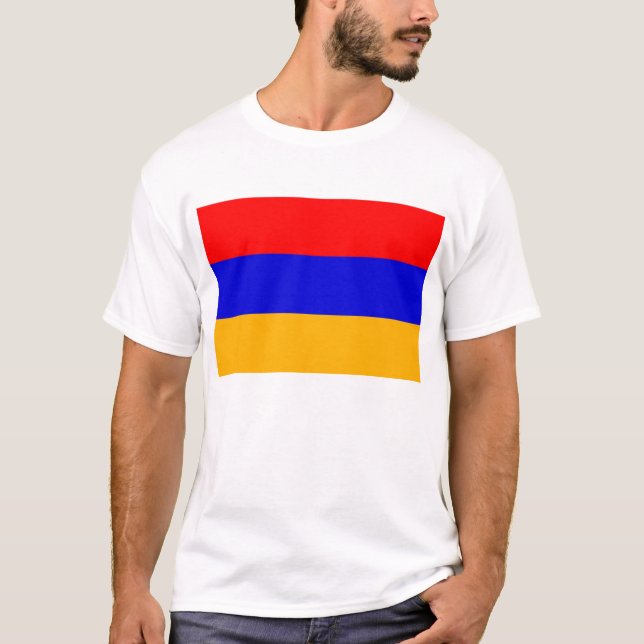 Camisa com bandeira da Armênia (Frente)