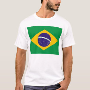 Camisa com bandeira do Brasil