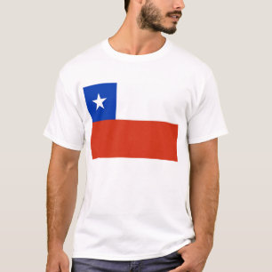 Camisa com bandeira do Chile