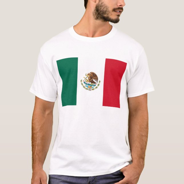 Camisa com bandeira do México (Frente)