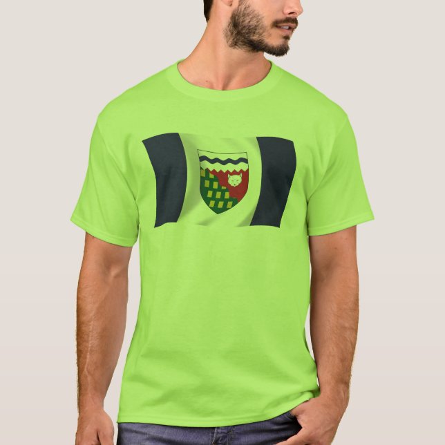 Camisa com Bandeira dos Territórios do Noroeste (Frente)
