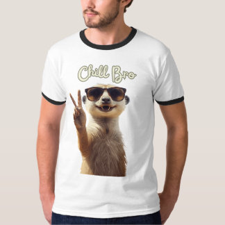 Camisa com Capuz de Preguiça Engraçada - Chill Bro