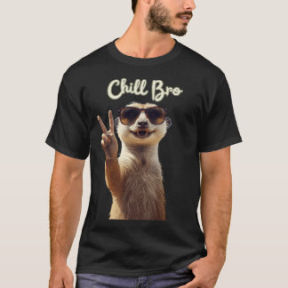 Camisa com Capuz de Preguiça Engraçada – Chill Bro