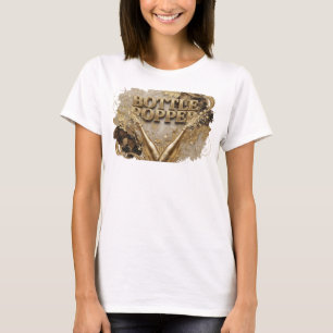 Camisa com Citação do BOTTLE POPPER Laranja Limpo