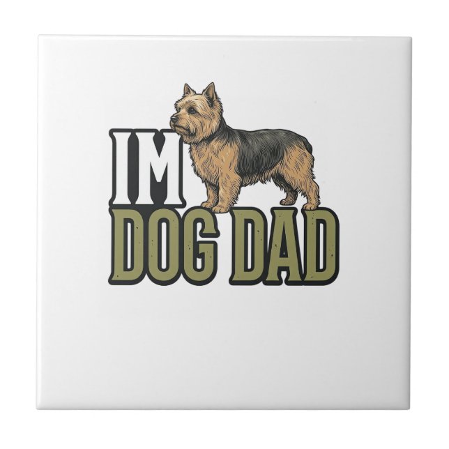 Camisa com Desenho de Gravação de Terrier de Cacho (Frente)