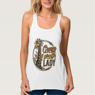 Camisa com Desenho de Gravura Vintage da Senhora G