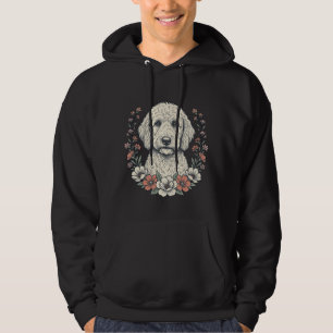 Camisa com desenho de retrato de cachorro encaraco